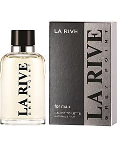 La Rive Men's Grey Point EDT Spray 3.0 oz Fragrances 5906735234022