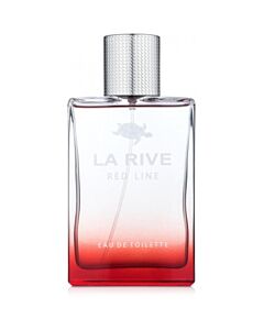 La Rive Red Line For Men Eau De Toilette Natural Spray 3 oz (90 ml)