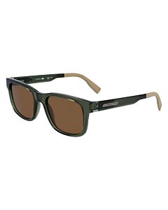 Lacoste 50 mm Khaki Sunglasses