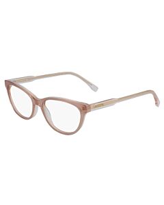 Lacoste 53 mm Opaline Rose Eyeglass Frames