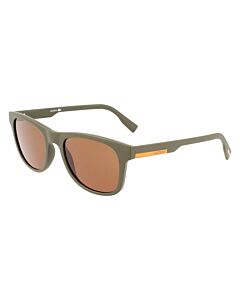 Lacoste 54 mm Matte Khaki Sunglasses