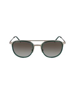 Lacoste 54 mm Rose Gold/Green Sunglasses