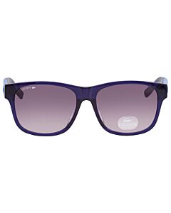 Lacoste 56 mm Black/Blue Sunglasses