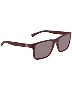Lacoste 57 mm Matte Burgundy Sunglasses