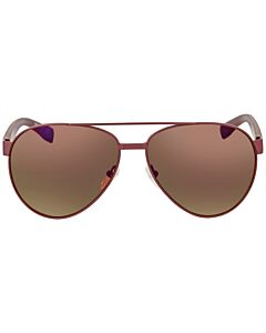 Lacoste 60 mm Red Sunglasses