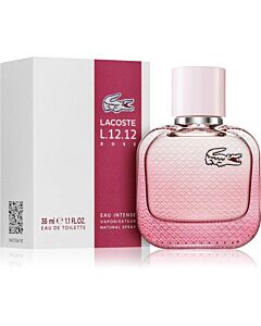 Lacoste Ladies L.12.12. Rose Eau Intense EDT 1.1 oz Fragrances 3616303459963