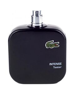 Lacoste Men's L.12.12 Noir Intense EDT Spray 3.3 OZ (Tester) Fragrances 737052662794