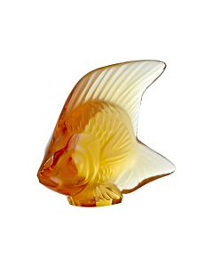 Lalique Amber Crystal Fish No. 7 - 3000700