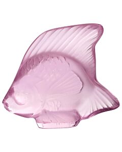 Lalique Pink Crystal Fish No. 24 - 3002800