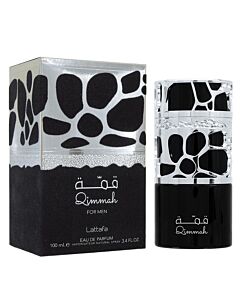 Lattafa Men's Qimmah EDP Spray 3.4 oz Fragrances 6291107450582