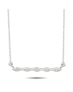 LB Exclusive 14K White Gold 0.06 ct Diamond Necklace