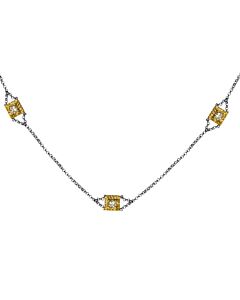 LB Exclusive 18K Multi-Tone Gold & Diamond Necklace KE4NKLBZZZ