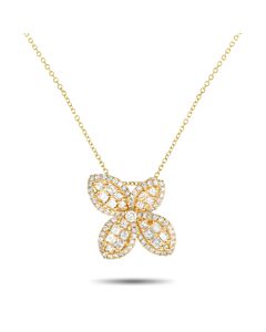 LB Exclusive 18K Yellow Gold 1.10ct Diamond Necklace APD 18322 Y
