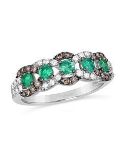 Le Vian  Costa Smeralda Emeralds Ring set in 14K Vanilla Gold