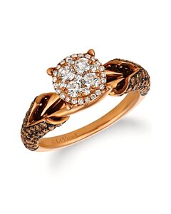 Le Vian Ladies Grand Sample Sale Ring in 14K Strawberry Gold