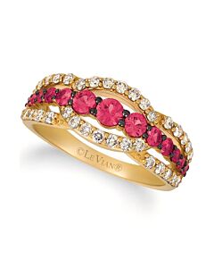 Le Vian Ladies Passion Ruby Collection Rings set in 14K Honey Gold