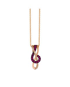 Le Vian Ladies Passion Ruby Pendant in 14K Strawberry Gold