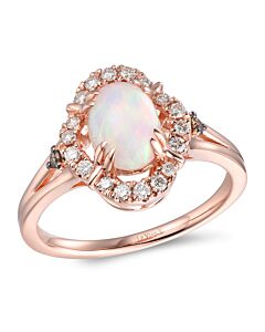 Le Vian  Neopolitan Opal Ring set in 14K Strawberry Gold