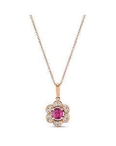 Le Vian  Passion Ruby Pendant set in 14K Strawberry Gold
