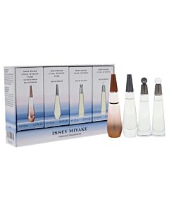 Leau Dissey Fragrancesatures Set by Issey Miyake for Women - Pc Fragrances Gift Set x. ml Leau Diss