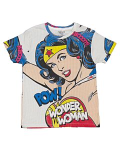 Little Eleven Paris Retro Wonder Woman Graphic T-Shirt