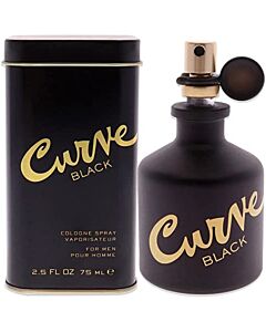 Liz Claiborne Men's Fragrance Curve Black EDC Spray 2.5 oz Fragrances 719346640961