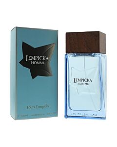 Lolita Lempicka Men's Lempicka Homme EDT Spray 3.4 oz Fragrances 3760269849549