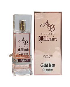 Lomani Ladies AB Spirit Millionaire Gold Icon EDP 3.4 oz Fragrances 3610400037246