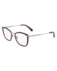 Longchamp 51 mm Lilac Eyeglass Frames