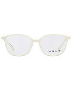 Longchamp 52 mm Ivory Eyeglass Frames