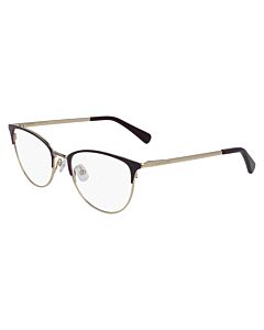Longchamp 52 mm Purple Eyeglass Frames