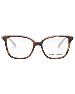 Longchamp 52 mm Warm Havana Eyeglass Frames
