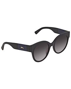 Longchamp 53 mm Black Sunglasses