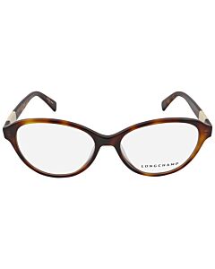 Longchamp 53 mm Havana Eyeglass Frames