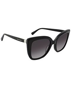 Longchamp 56 mm Black Sunglasses