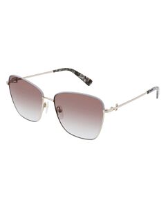 Longchamp 59 mm Gold / Azure Sunglasses