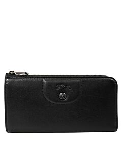 Longchamp Le Pliage Cuir Black 001 Wallet