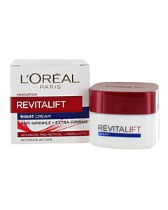 L'Oreal Revitalift Hydrating Night Cream Cream 1.7 oz Skin Care 5011408040791