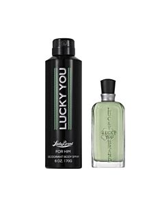 Lucky Brand Men's Lucky You Deodorant Body Spray 1.7 oz Fragrances 716393122624