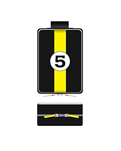 Mainspring Raceday Black Pouch