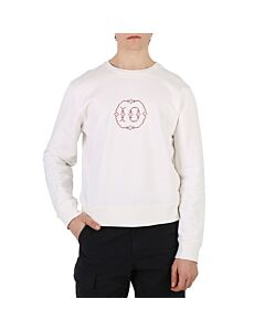 Maison Margiela Men's Embroidered Logo Sweatshirt, Brand Size 44 (US Size 34)