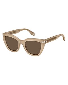 Marc Jacobs 53 mm Nude Sunglasses