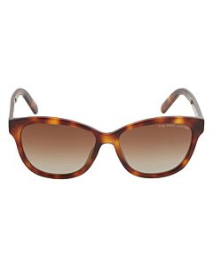 Marc Jacobs 55 mm Havana Gold Sunglasses