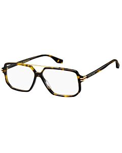 Marc Jacobs 58 mm Dark Havana Eyeglass Frames