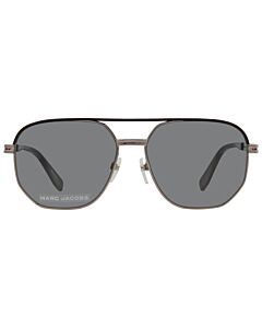 Marc Jacobs 58 mm Ruthenium/Black Sunglasses