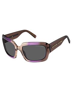 Marc Jacobs 59 mm Violet/Brown Sunglasses