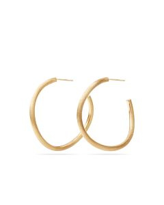 Marco Bicego Jaipur Collection Gold Medium Hoop Earrings - OB989 Y 02