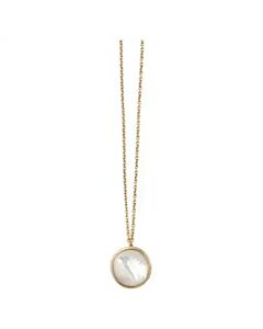 Marco Bicego Jaipur Yellow Gold & Mother of Pearl Ladies Necklace CB2607 MPW Y 02