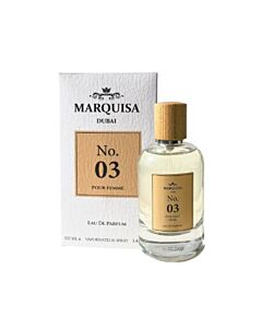 Marquisa Dubai Ladies No.3 EDP Spray 3.38 oz Fragrances 6295124042584