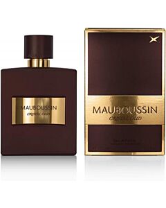 Mauboussin Men's Cristal Oud EDP Spray 3.4 oz Fragrances 3760048796392